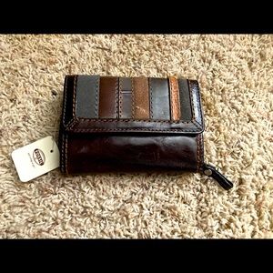 Leather Fossil Wallet